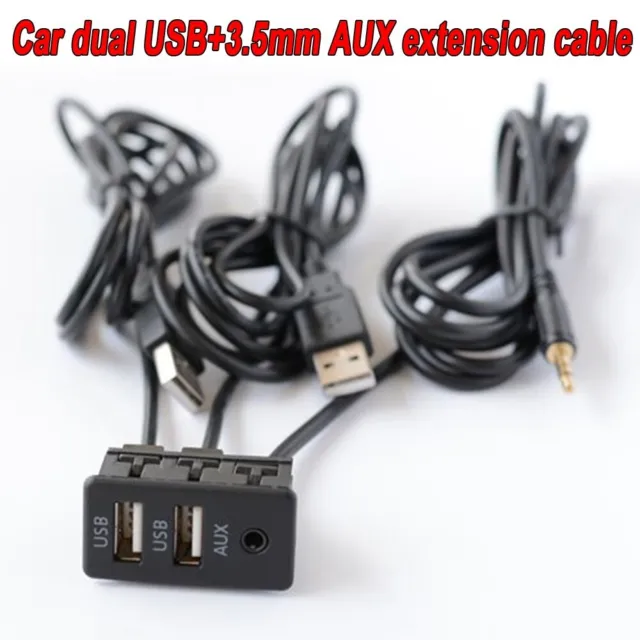 Extension Cord AUX Accessories Motorcycle Replacement Interface Useful