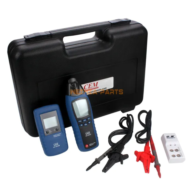 1PC CEM LA-1012 General Purpose Cable Locator Tester Meter with Transmitter New