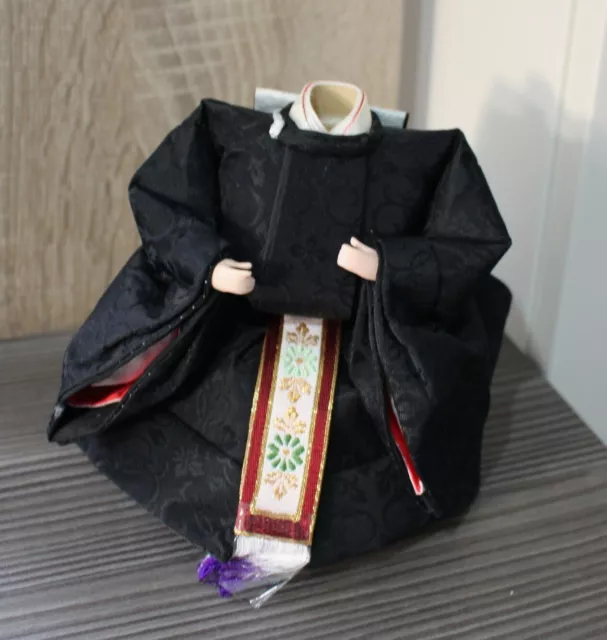 Traditional Japanese Hina Doll Samurai Guard Festival Handmade BODY Only Figure