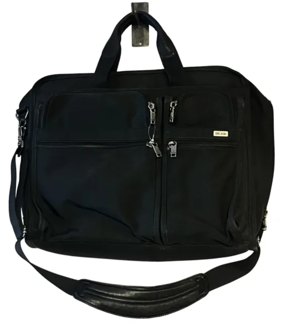 TUMI Alpha Expandable Organizer Laptop Briefcase Ballistic Bag Nylon 26141D4