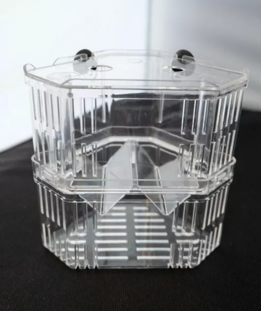 Aquarium Fish Tank Breeding Breeder Rearing Box Hatchery Isolation Case, Medium 3