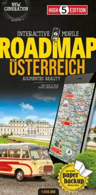 High 5 Edition Interactive Mobile Roadmap Österreich. Austria | (Land-)Karte