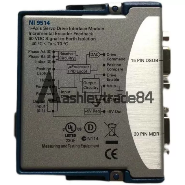 1 pz modulo National Instruments usato NI 9514 NI-9514