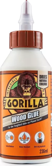 Gorilla 5044800 Wood Glue 236 ml