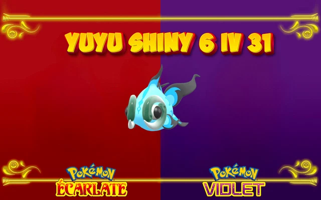 Pack De 8 Pokémon Shiny 6 IV 31 Pour Pokémon Écarlate/Violet - Pour Raids Nintendo Switch