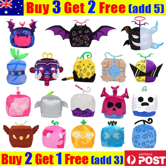 BLOX FRUITS GAME Merchandise Must-have Plush Toy For All Fans $18.44 -  PicClick AU