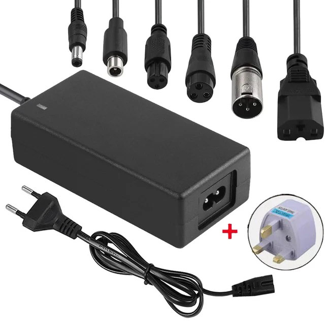 KFD Vélo Chargeur de Batterie, 42V 2A 1.5A Adaptateur Secteur KFD Vélo Chargeur de Batterie, 42V 2A 1.5A Adaptateur Secteur