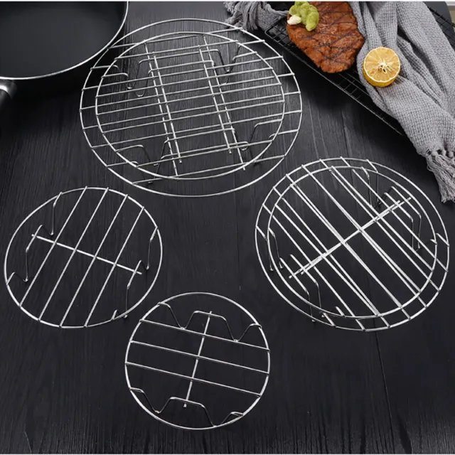 Air Fryer Accessories Stainless Steel Cooking Steaming Racks for Steaming Ra#xe
