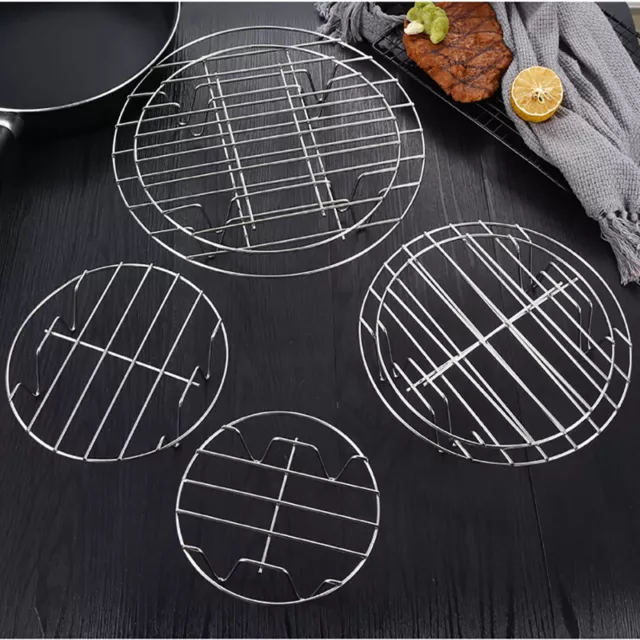 Air Fryer Accessory Stainless Steel Cooking Steaming Racks for Steam