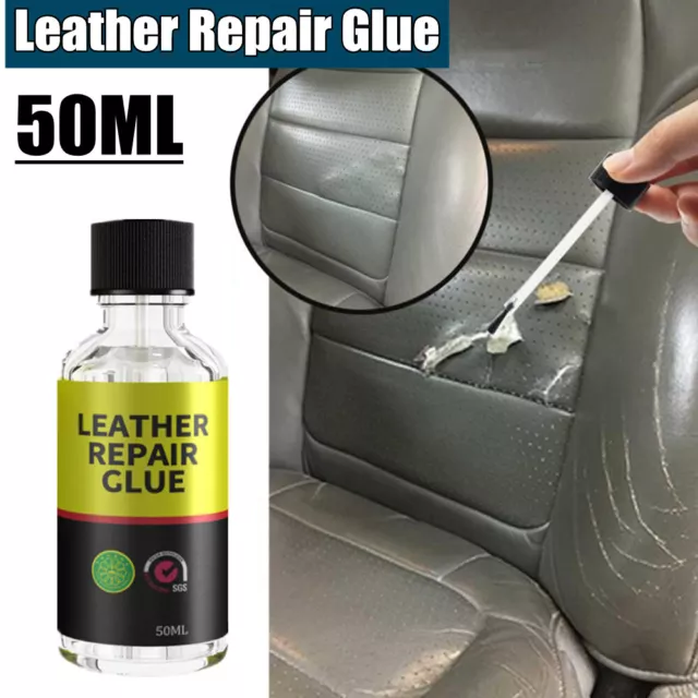 Black Leather Repair Paint for Car Seat & Interiors Audi BMW Ford Mercedes