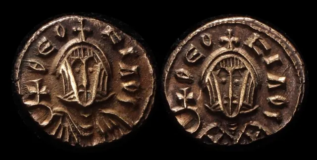 ANCIENT BYZANTINE Theophilus 829-842AD AV Semissis (1.73g) Syracuse mint.