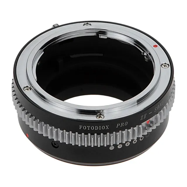 Fotodiox Pro Lens Mount Adapter Mamiya 35mm (ZE) SLR Lens an Sony Alpha E-Mount 2
