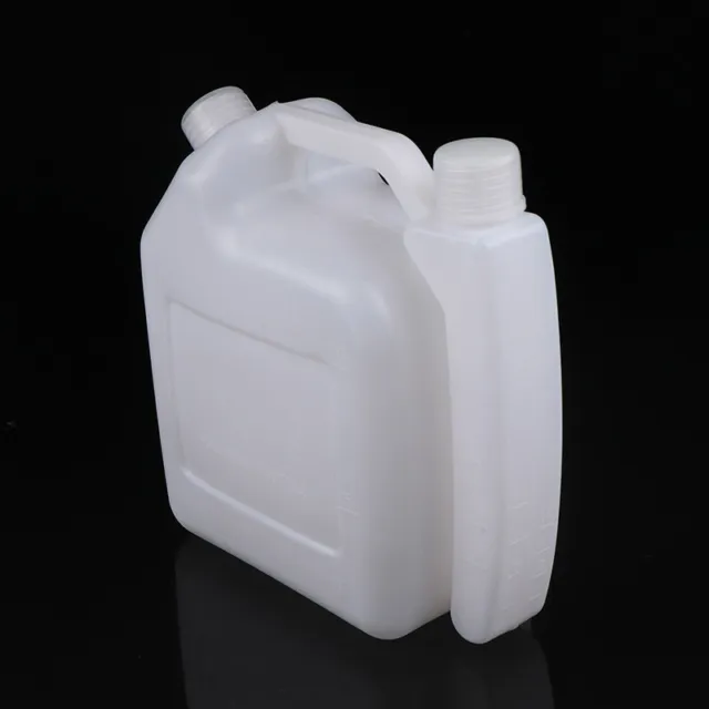 1.5L Litre 2-Stroke Petrol Fuel Oil Mixing Bottle Tank For Trimmer Chainsa#km G1