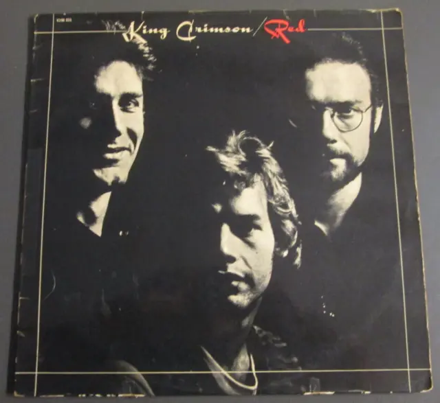 KING CRIMSON – " Red " - FR VINYLE LP 33T - 1974