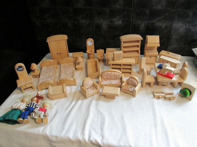Plan toys dolls house furniture store