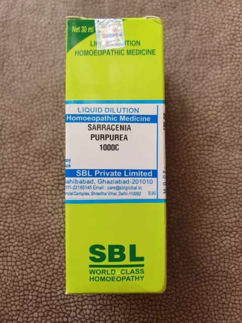 SBL Homöopathie Sarracenia Purpurea (30 ml) (1000 CH)