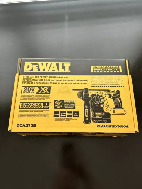 Dewalt 1" (26mm) SDS Rotary Hammer TOOL ONLY DCH273B Brand New In Box