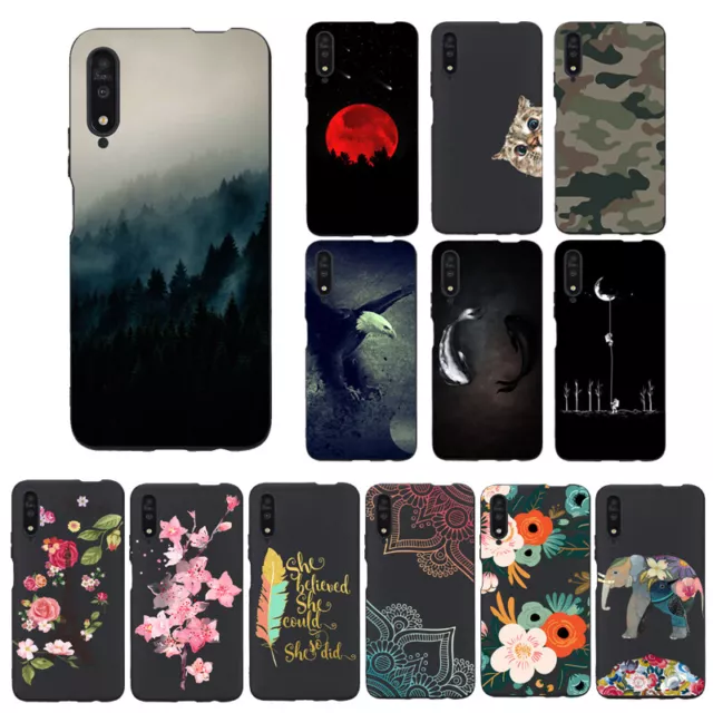 For Huawei P8 P9 P10 P20 P30 P40 PSmart Painted Soft Slim Phone Back Case Cover