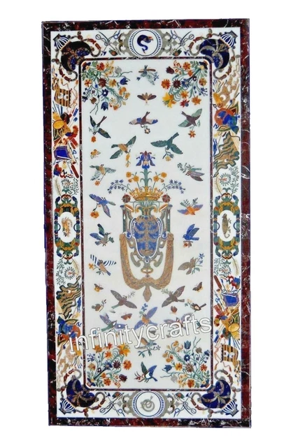 BSTKEY Plateau De Rangement Rectangulaire Décoratif En Marbre