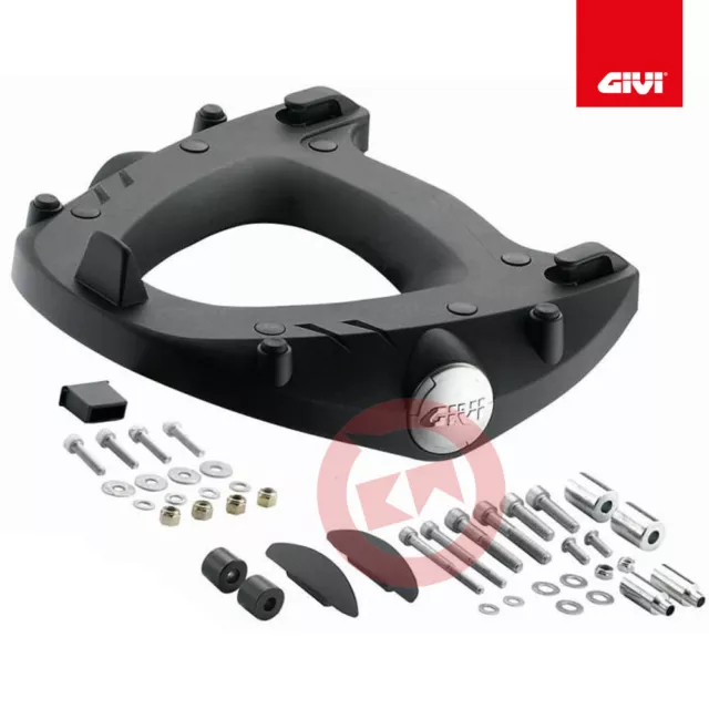 Piastra Universale Givi M5 Monokey In Nylon Nero Per Bauletto Baule Posteriore