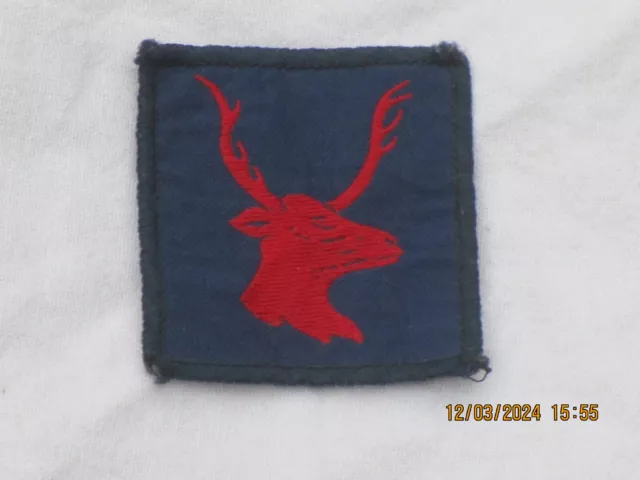 22nd Armoured Brigade,British Army Patch,50x58mm,Campbell Barracks Hohne 1981-93