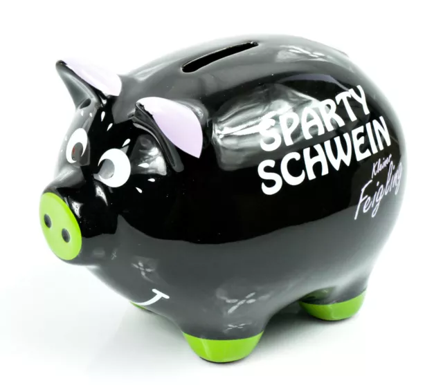 Kleiner Feigling, Sparschwein, Spartopf, Party Sparschwein "DAS SPARTY SCHWEIN"