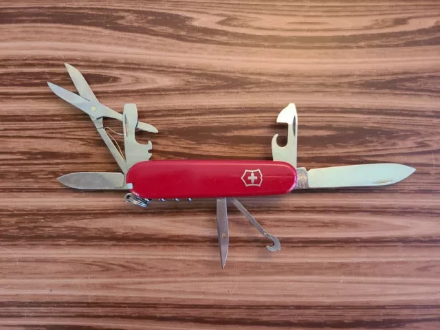 Used Victorinox Climber 91mm Swiss Army Knife TSA