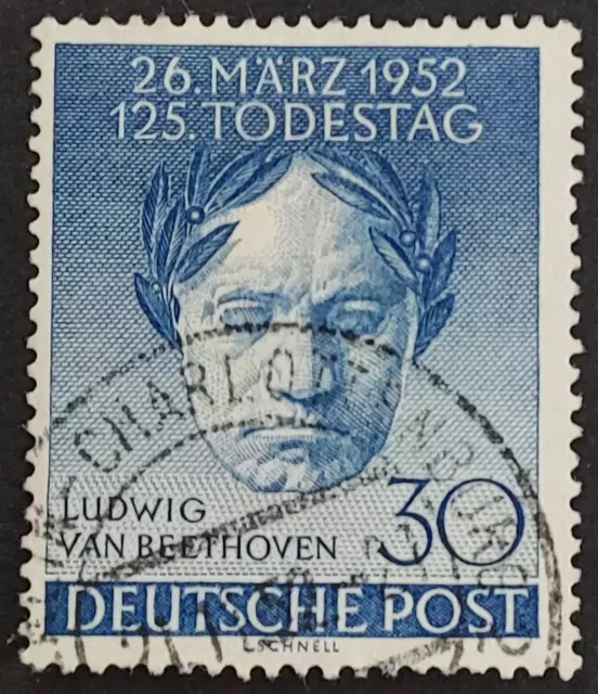 Berlin 1952 Mi.-Nr. 87, gestempelt - Ludwig van Beethoven