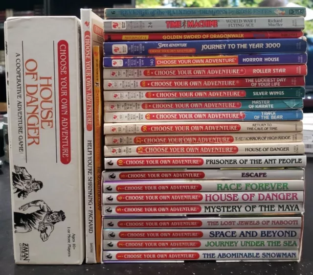 Mixed Choose Your Own Adventure Lot CYOA Vintage & Newer + More!