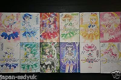 GIAPPONE Naoko Takeuchi manga LOTTO: Sailor Moon "Shinsouban" vol.1~12 Set...