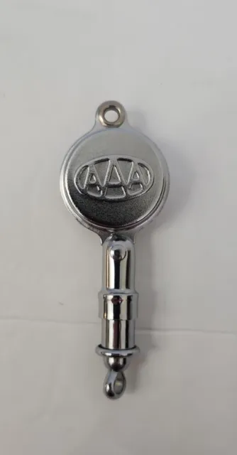 AAA American Automobile Association Detachable Keychain Coin Holder 2 Piece EUC