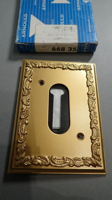 Arnould 9712102 Guichet poussoir lumineux Silencieux jaspé 1 poste
