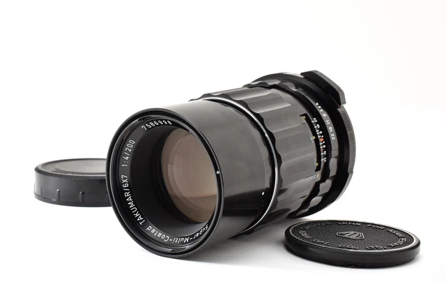 TOP MINT] PENTAX 67 SMC Takumar 200mm f/4 Medium Format Lens 6x7