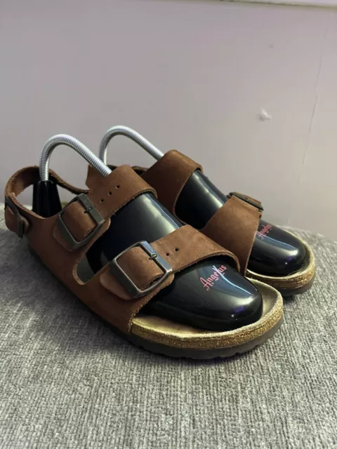 Birkenstock Milano Oiled Leather sandals in habana EU 40 regular #129C