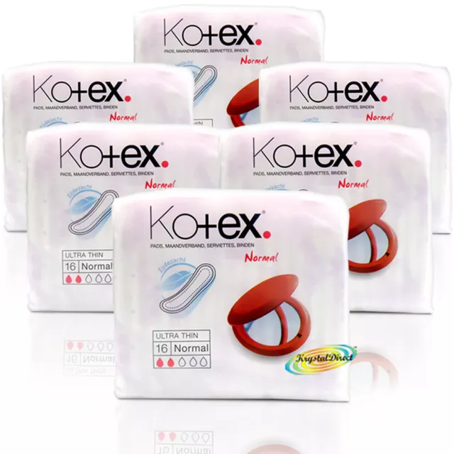 Kotex Super Overnight Ultra thin Sanitary Pads XL+ size 6 napkins