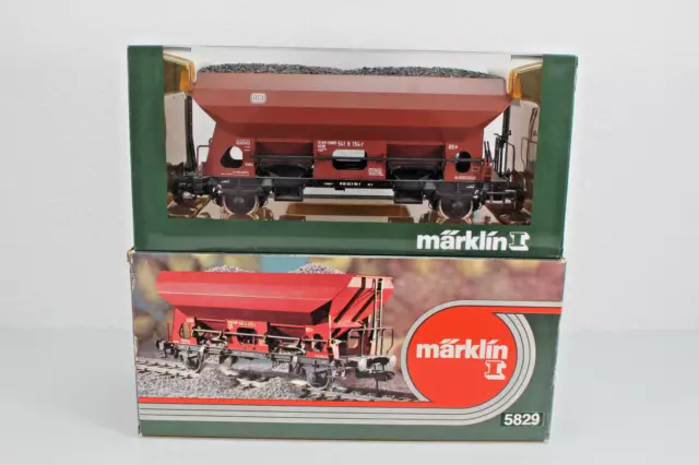 Märklin Spur 1 5829 Seitenentladewagen mit Ladung der DB - OVP TOP -SCH63