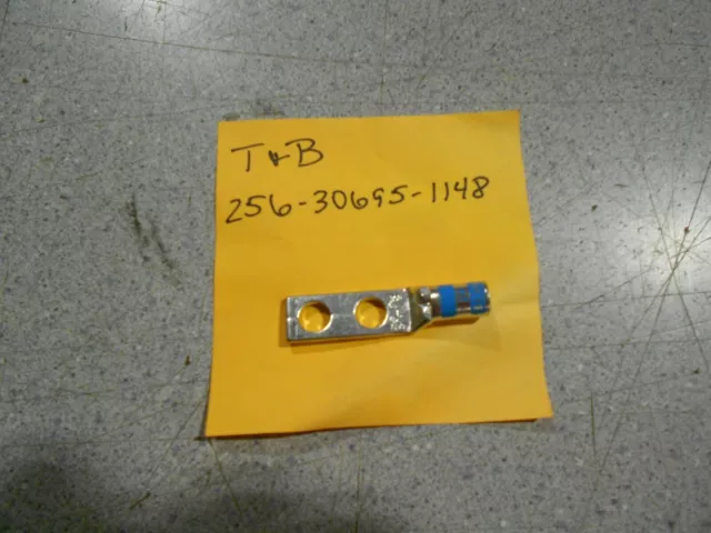 T&B 256-30695-1148 Copper Tin Plated 2-Hole Lug Lot Of 22 Pieces