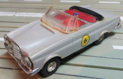 Mercedes 300 Cabriolet Avec Monobloc AMS Faller Ams 60er Ans Jouet DEZ495 