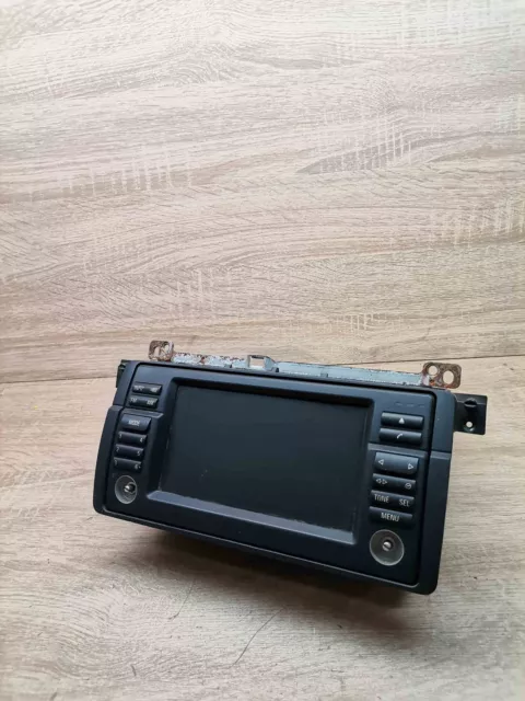 6934410 BMW E46 3 Series  DASHBOARD DISPLAY MONITOR NAV SAT SCREEN  Genuine OE