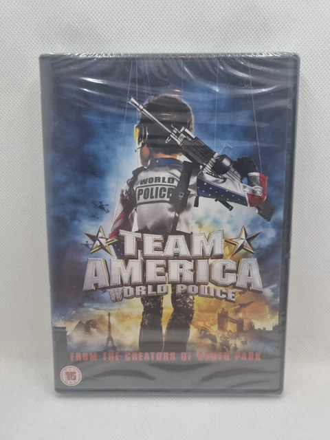 TEAM AMERICA WORLD Police Trey Parker Matt Stone Paramount Uk Dvd New ...