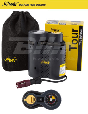 Askoll COMPRESSORE GONFIA E RIPARA GOMME PER ASKOLL AUTO MOTO EMERGENZA PNEUMATICO 12V 