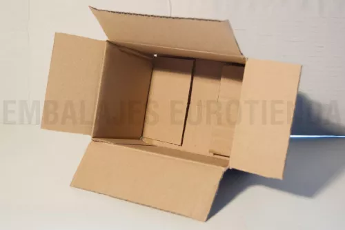 PACK CAJAS DE CARTON MARRON 16X11X11 cm ENVIOS POSTALES CARTON KRAFT ENVIOS 3