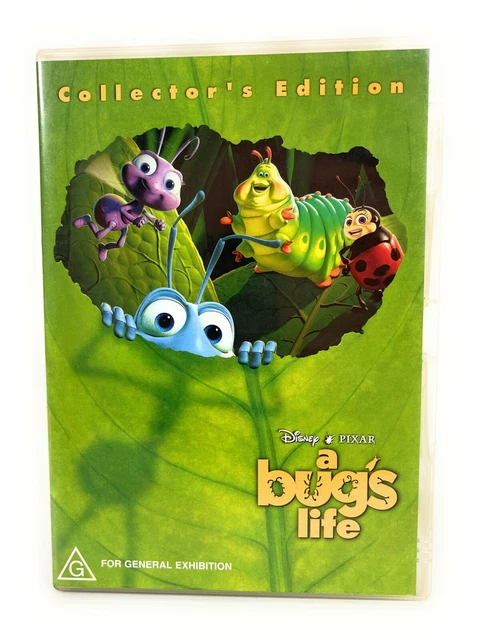 A BUG'S LIFE (DVD, 1998) Disney Pixar Collector's Edition Region 4 Free ...