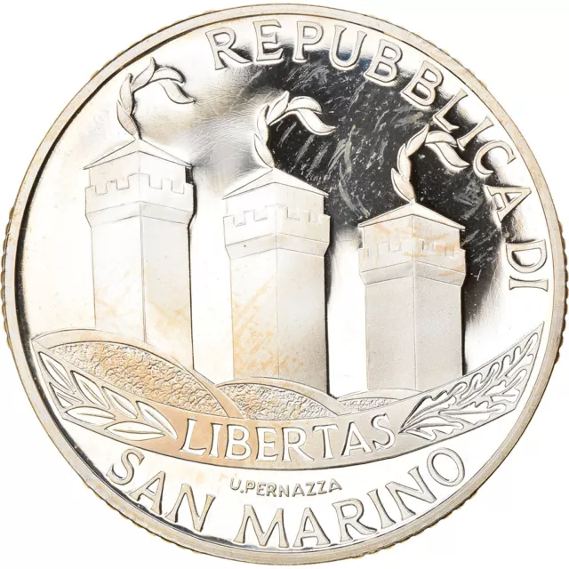 [#820960] San Marino, 10 Euro, Bienvenue à l'Euro, 2002, Rome, Proof, FDC, Plata