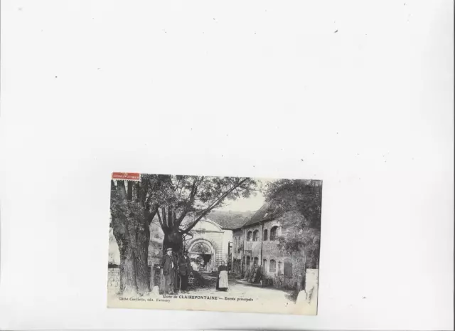 carte postale ancienne 70 faverney usine de clairefontaine