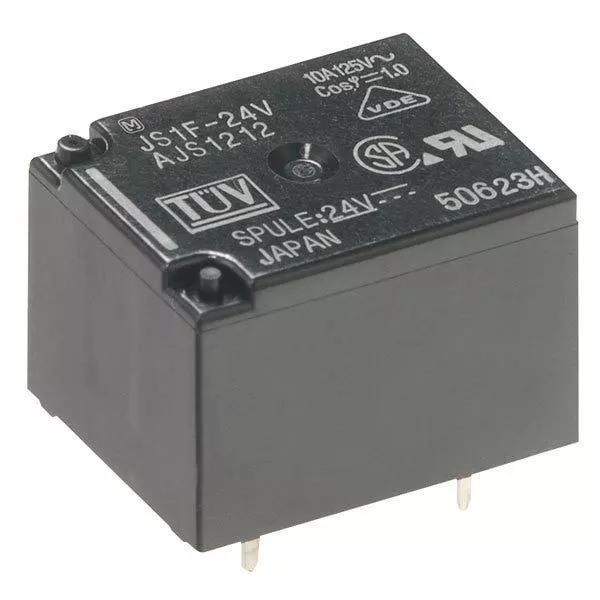 1 x Panasonic JS1-12V-F Power Relay SPCO 10A 12V Coil