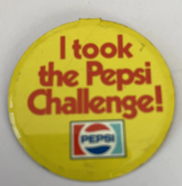I Took The Pepsi Challenge Tab Back Button