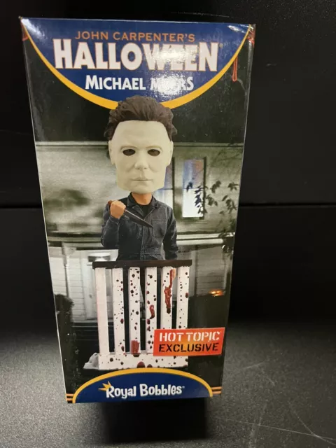 BLOODY Fence John Carpenter’s Halloween Michael Myers Royal Bobbles Bobblehead 2