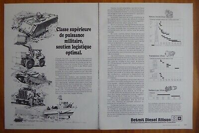 4/1982 PUB TURBOMECA TM 403 TURBINE A GAZ P6R THOMSON SHAHINE ORIGINAL FRENCH AD 