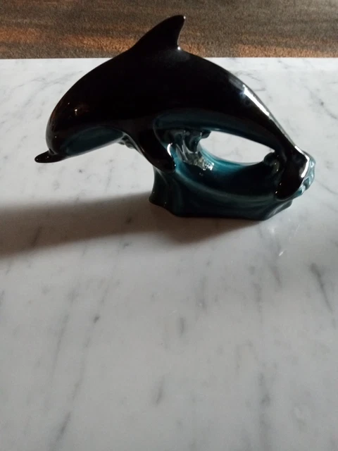Vintage Poole Pottery Dolphin, Nautical,Ceramic